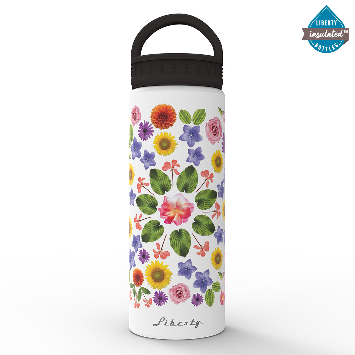 Insulated Water Bottle - Florals