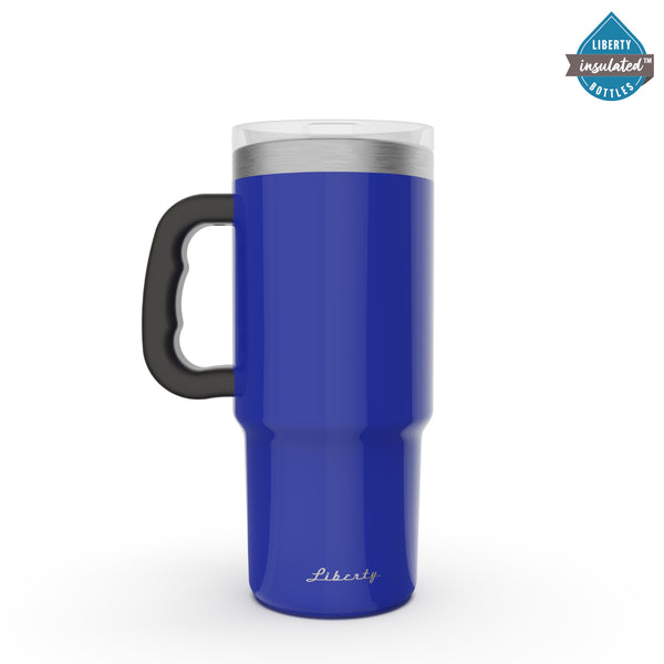 Ocean Blue 24oz Travel Tumbler