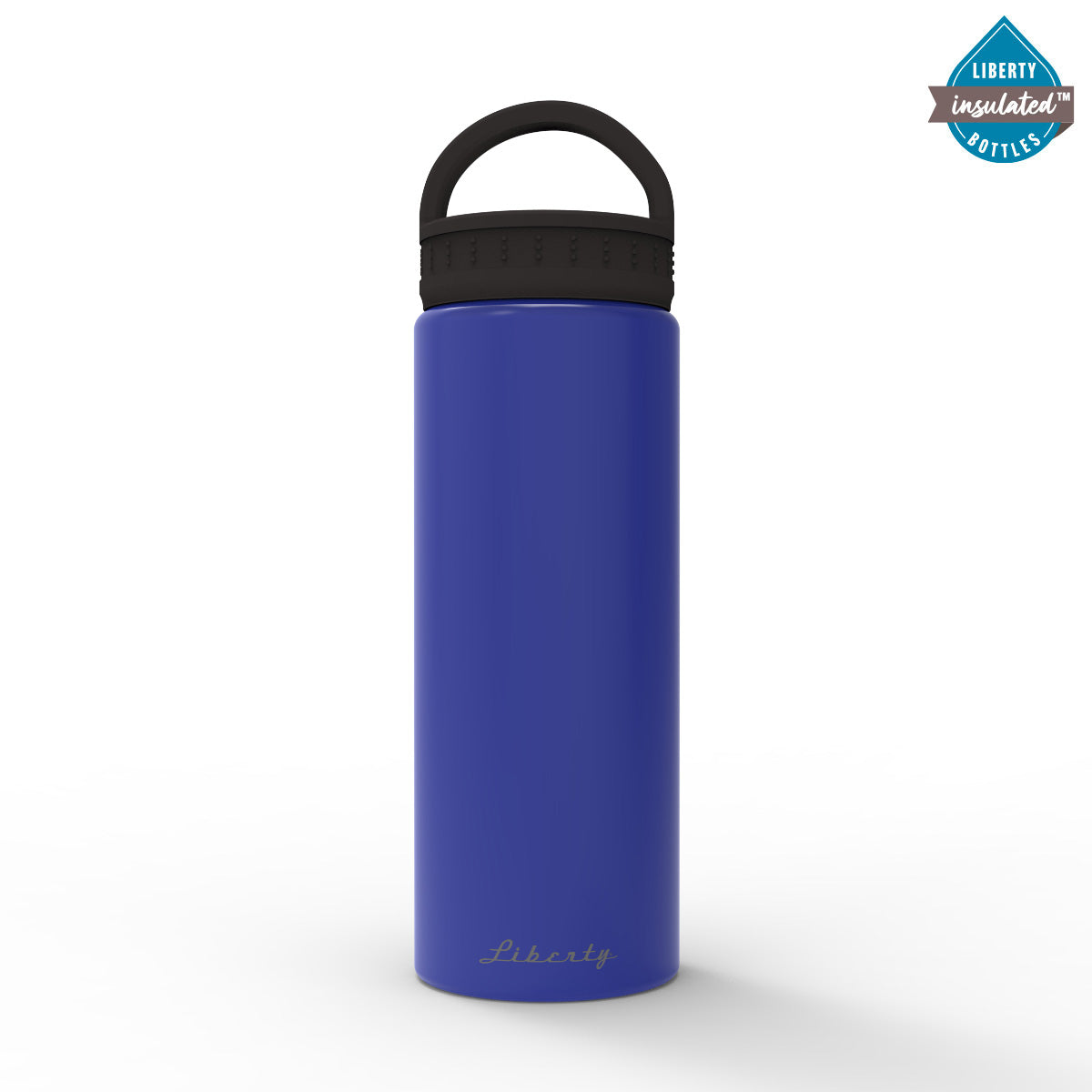 Liberty Insulated - Charcoal Water Bottle - Hot for 12, Cold for 24 12 oz